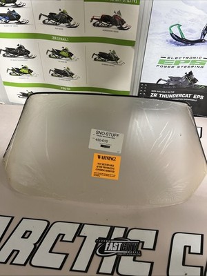 Sno Stuff Replacement Windshield 12'' Clear #450-610 for Yamaha NOS