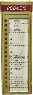 SAIA PCD4.E10 / PCD4.E100 Digital Input Module Automation PLC Control
