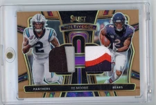 D.J. Moore 2024 Panini Select Multiverse Patch Copper Prizm /49 #MP-DME