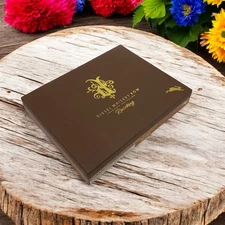 Diesel Raceking Empty Wooden Cigar Box 8.75x7x1.5