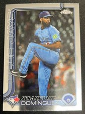 2025 Topps Chrome Update Seranthony Dominguez #USC100 Blue Jays