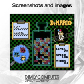 Dr. Mario & Wario no Mori (Wario's Woods) Nintendo Famicom / FC [Japanese NES]