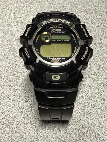 Vintage Casio G-SHOCK G-2300 Tough Solar 2184 - Needs New Battery Or For Parts