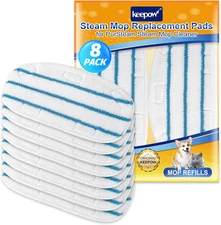 KEEPOW Steam Mop Pads Compatible with Pursteam Thermapro 10-In-1 Steam Mop and T