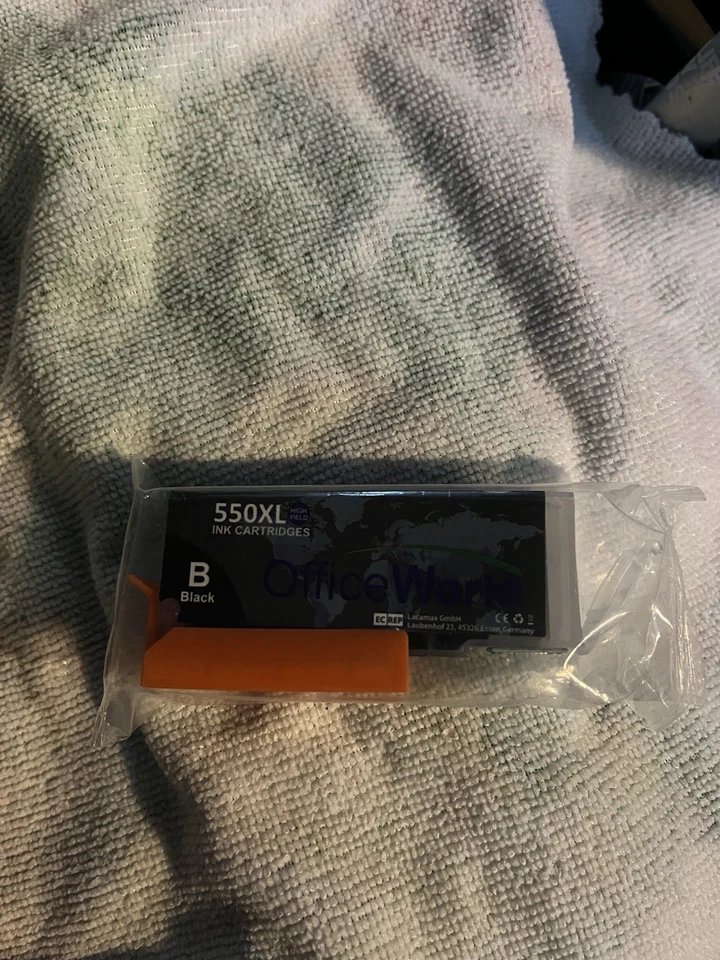 13 x 550 XL Black Ink Cartridge Canon Pixma Compatible Printer Ink Colour Direct - Image 2 of 2