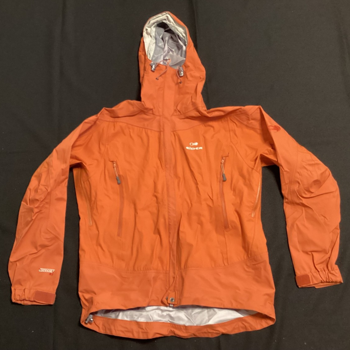 Eider Defender 3LS Thangla Hooded Jacket Orange Mesh Lining