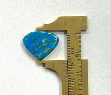 Kingman Turquoise Pear Cabochon Gemstone Natural Kingman Turquoise 13.90CT F0397