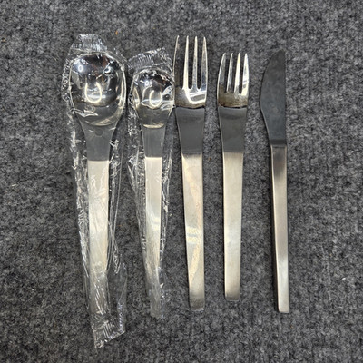4 Dalia PICASSO Flatware Silverware Flatware Forks and Spoons Set
