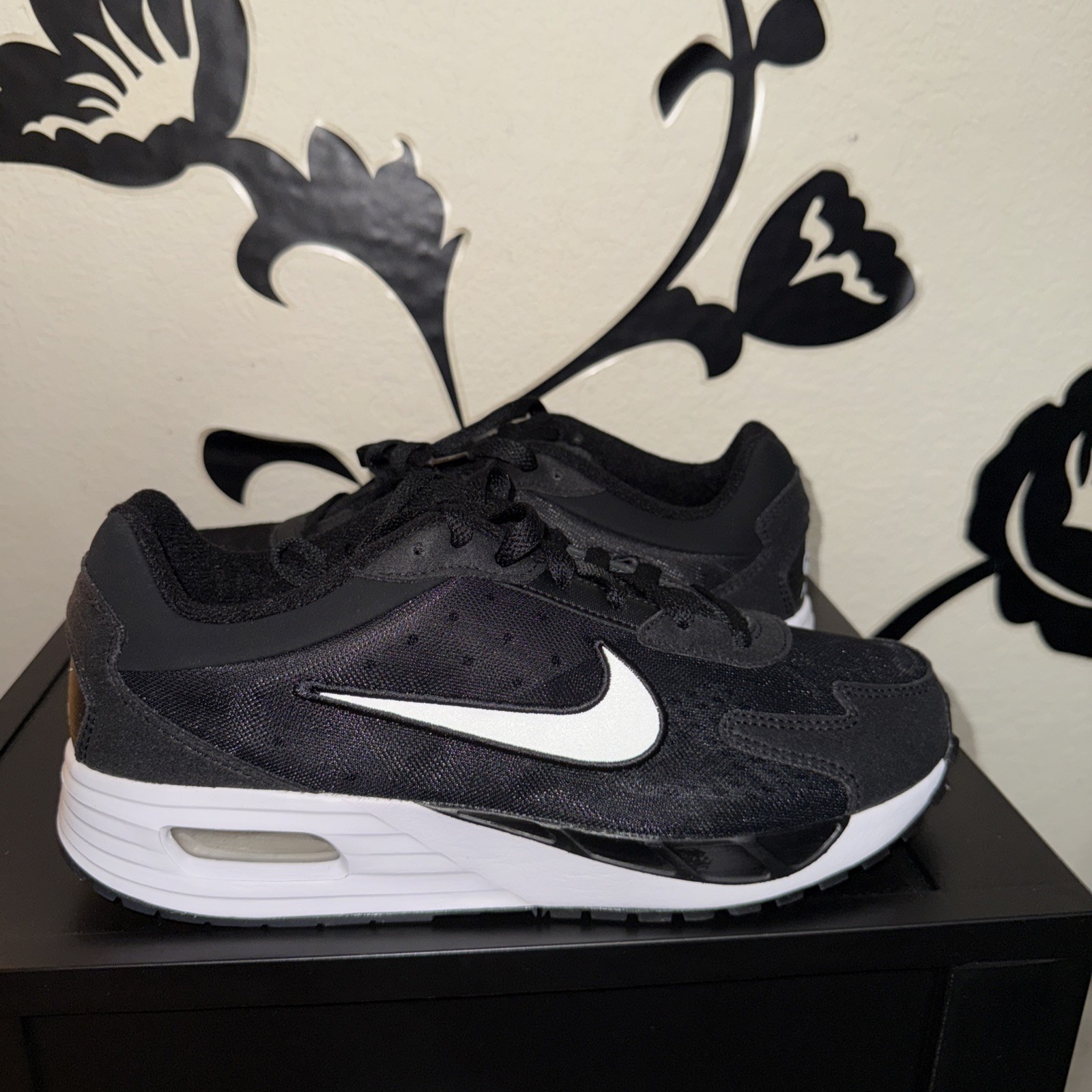 SAOLA Scarpe da corsa sportive Nike Air Max Solo da uomo taglia 8 5 nere bianche sneakers