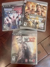 WWE PS3 Game Lot SmackDown vs. Raw Legends of Wrestle Mania W12  for PlayStation