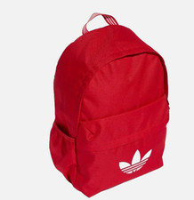 Adidas Adicolor Classic Unisex Daypack Backpack Laptop Storage Scarlet JX0215