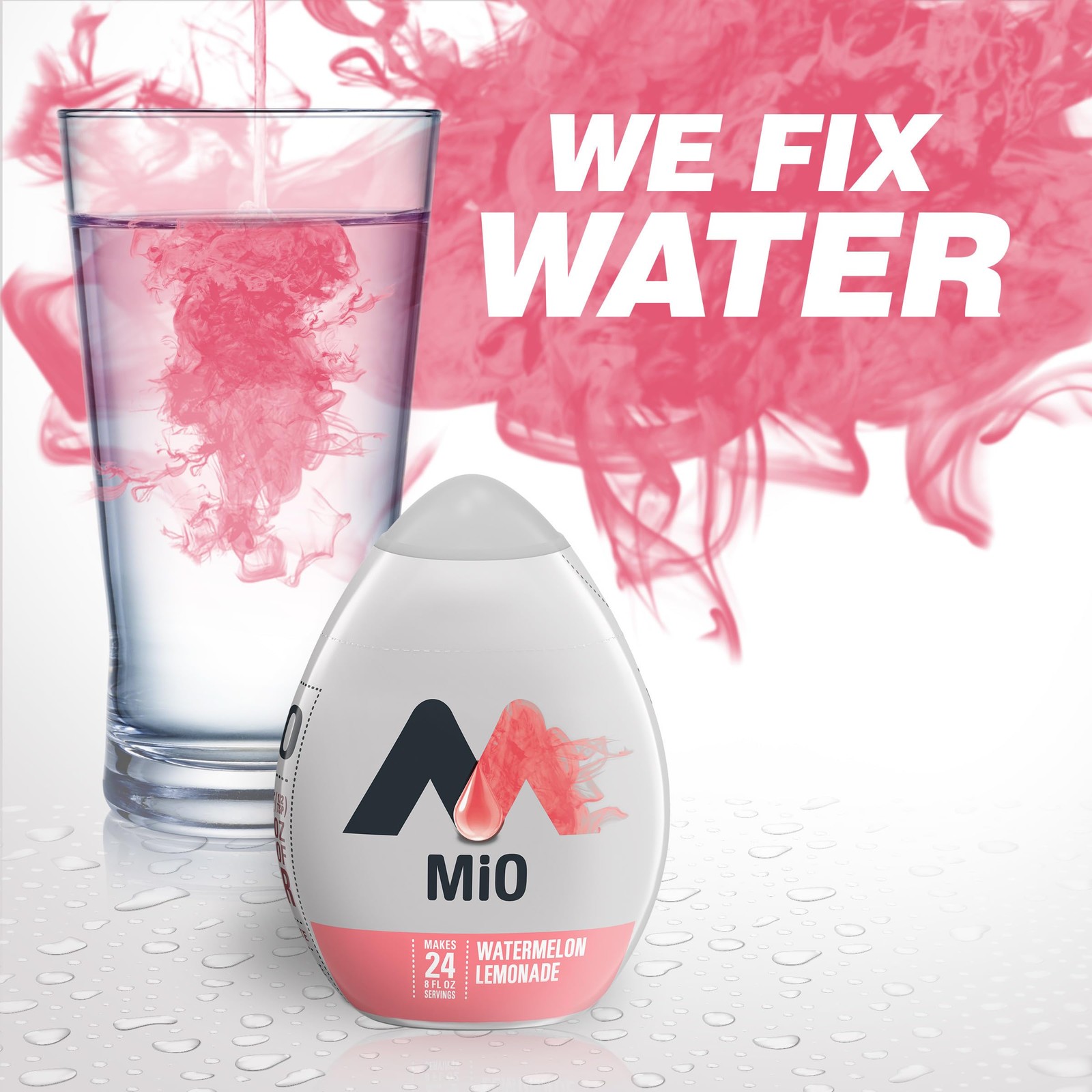 Mio Watermelon Lemonade Liquid Water Enhancer 1.62 Fl Oz Sugar Free Drops
