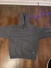 Pro Club Men's Embroidered Logo Heavyweight Pullover Hoodie Size Medium