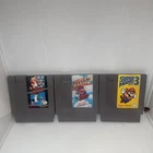 Super Mario Bros. Nintendo NES Mario 2 Mario 3 Lot Of (3) Tested Works