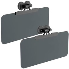 2-Pack Magnetic Sun Visor for UTV Golf Cart, Polarized Anti-Glare Adjustable