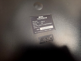 NEW SNK Neo Geo AES Console Japan *MIRACLE ITEM - Confirm Item Description*