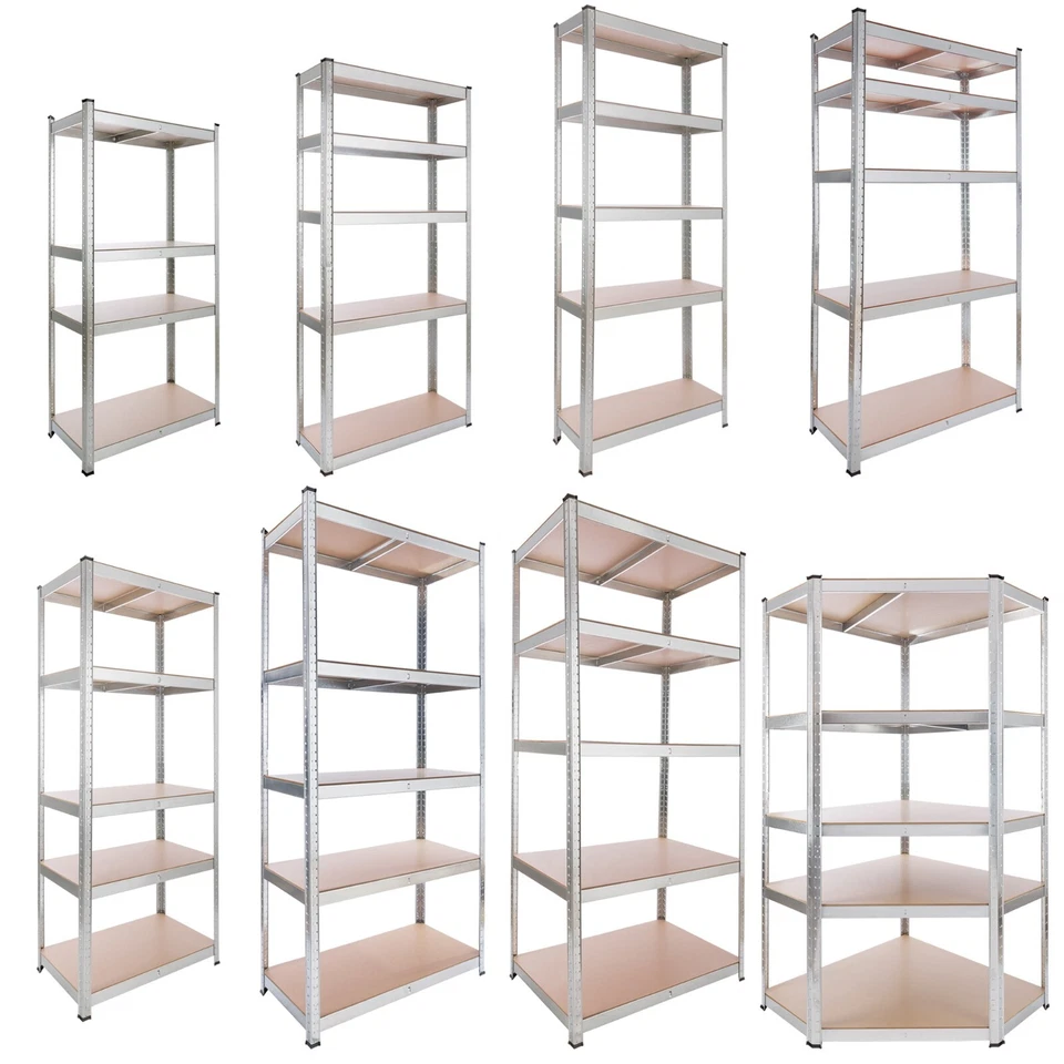 AREBOS Schwerlastregal Lagerregal Werkstattregal Steckregal Kellerregal Regal