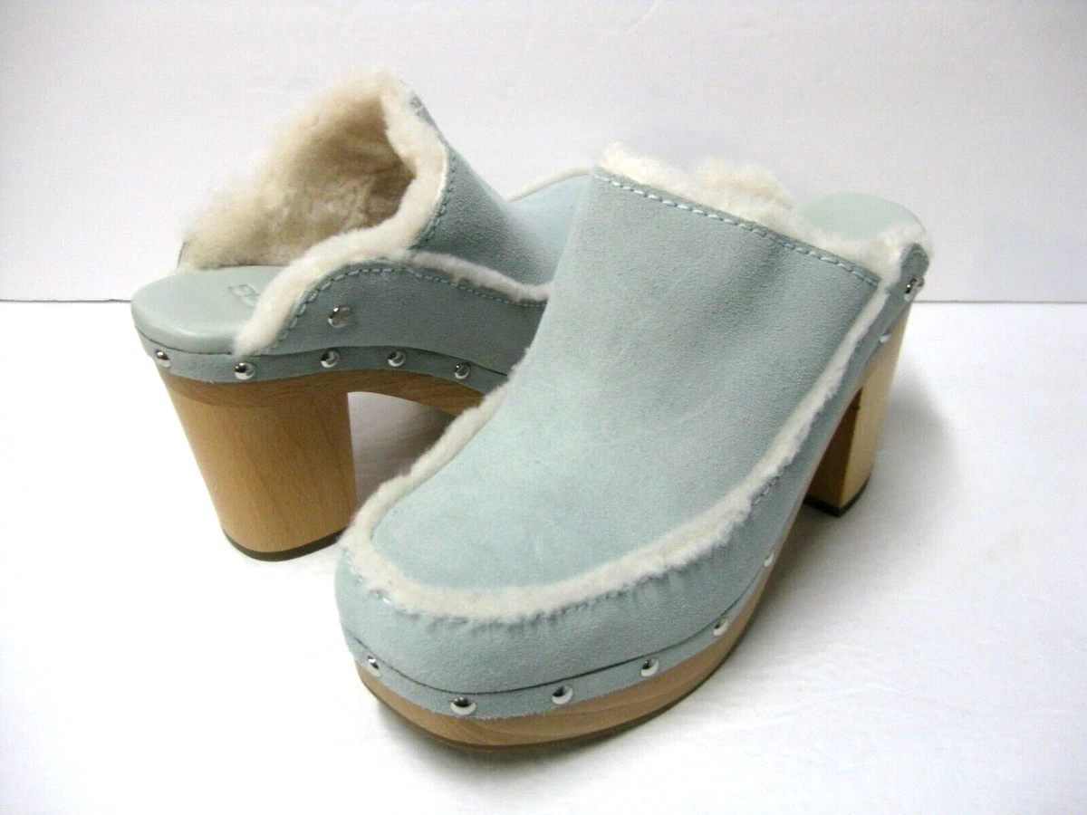 UGG AUBRIANA WOMEN CLOG SKY GREY US 11 UK 9 EU 42 eBay