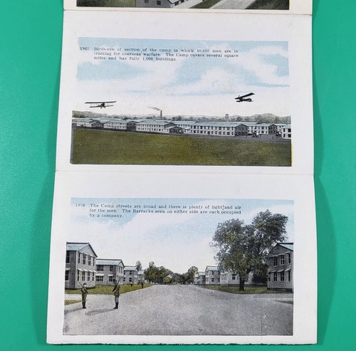 Antique WWI US Army Camp Sherman Souvenir 20 Prints Folder Chillicothe Ohio OH - Picture 9 of 13