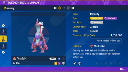 Pokemon Scarlet Violet Ultra Shiny 6IV Meowscarada HA - Fast Trade w