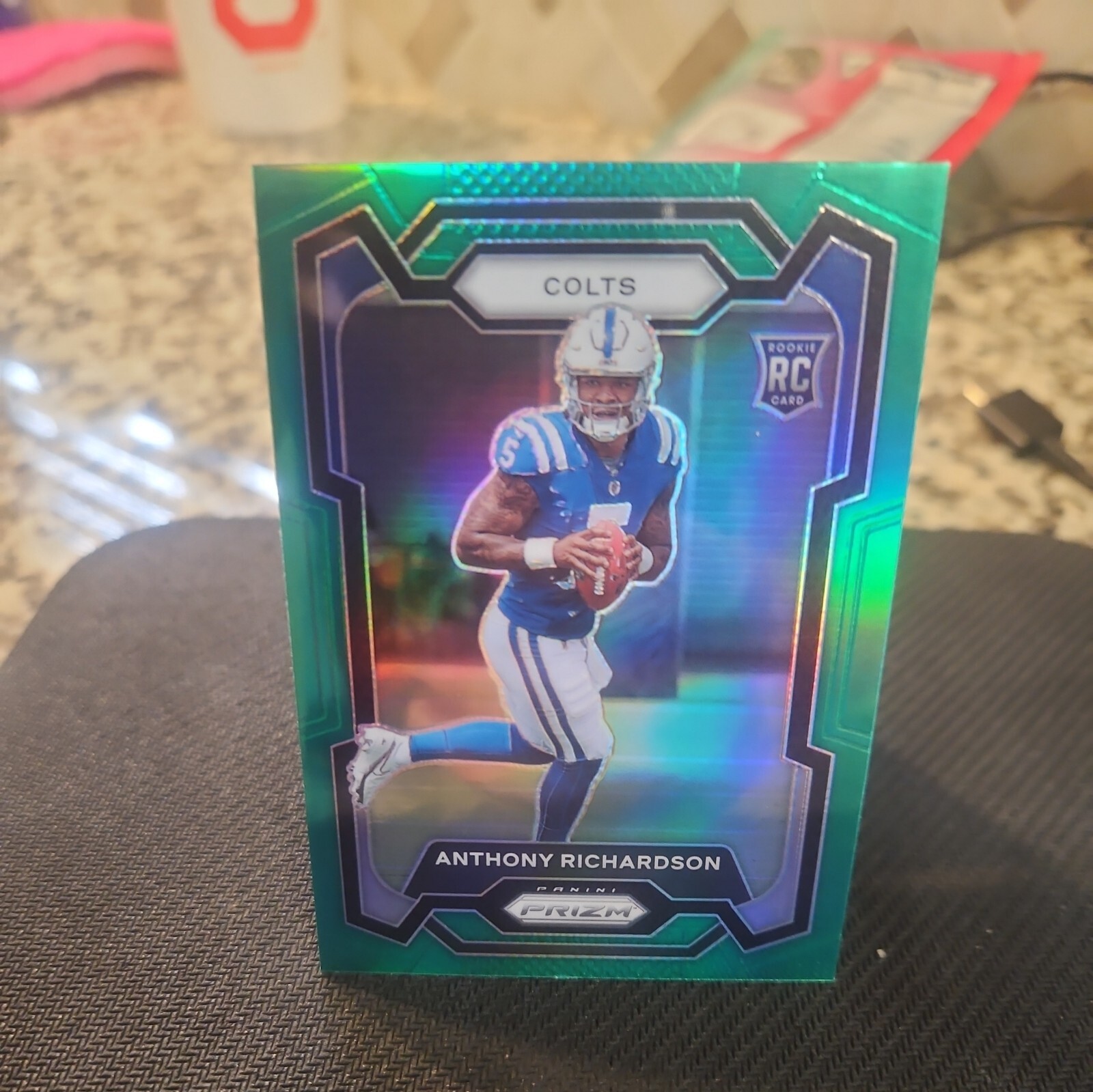 2023 Panini Prizm Prizms Green #343 Anthony Richardson