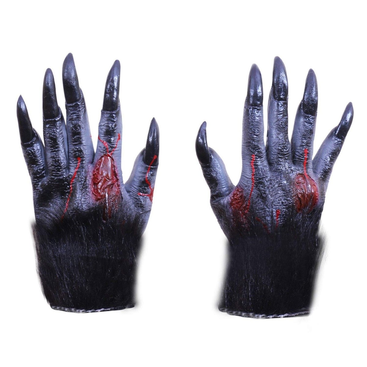 Scary Pictures Devil Ghost Hands Pair Horror Demon Hand Life Size