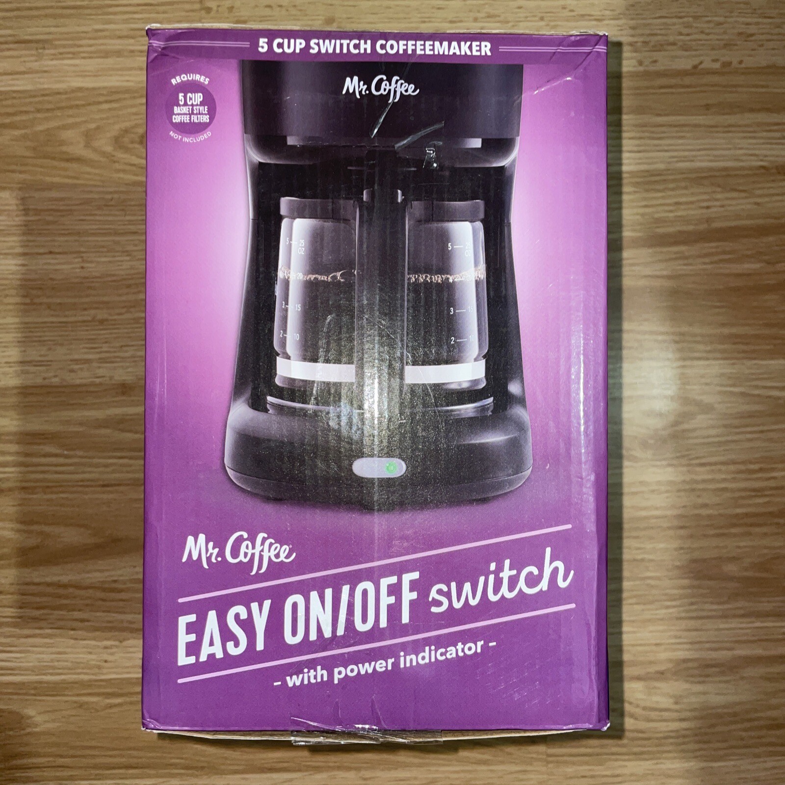 Mr. Coffee 2109181 5 Cup Programmable Coffee Makers Black 53891137539
