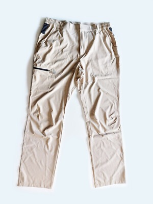 Eono Essentials Herren Hose Lange Outdoor Wanderhose Freizeithose leicht khaki