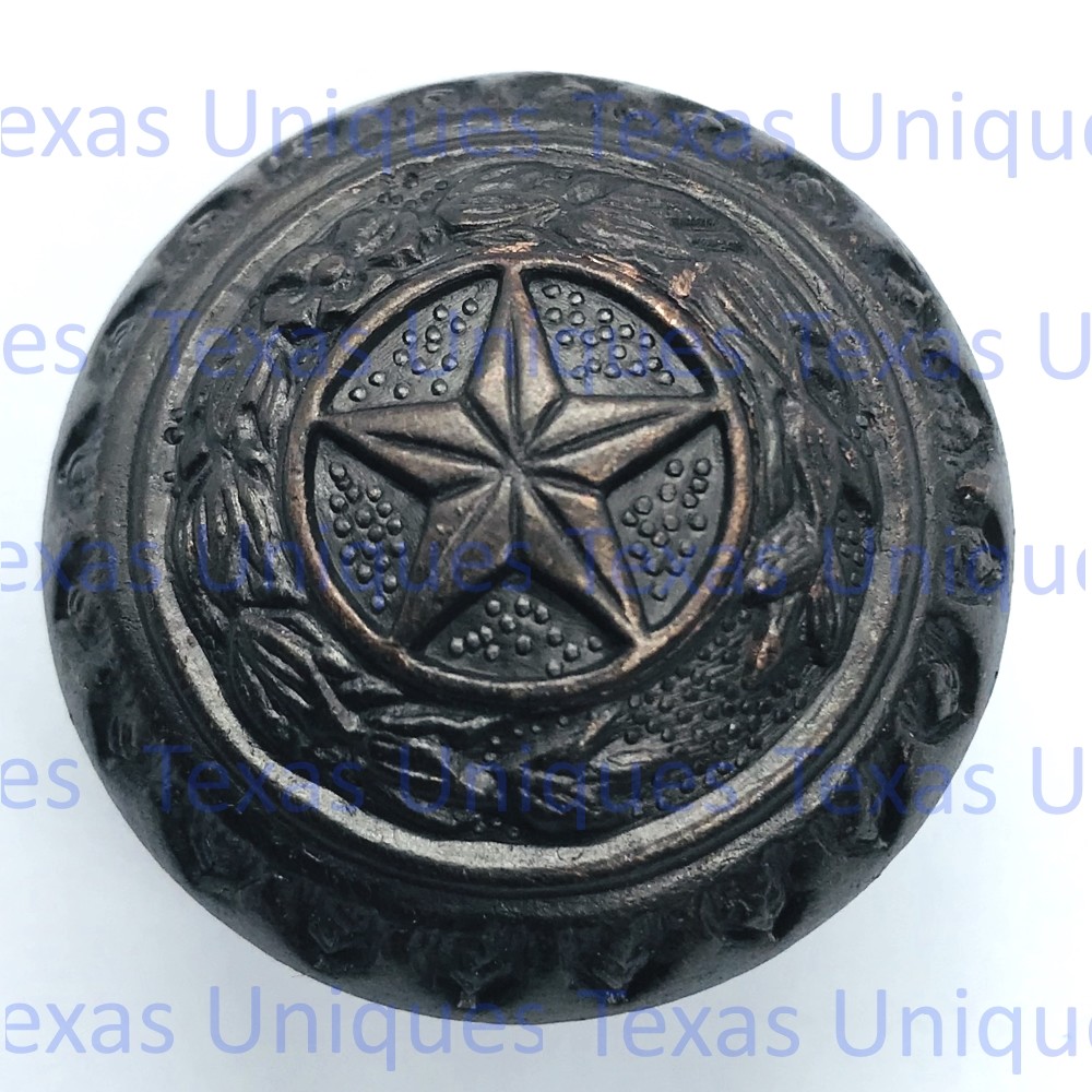 Texas Knobs Texas Star Hardware Knob CP214ORBK eBay