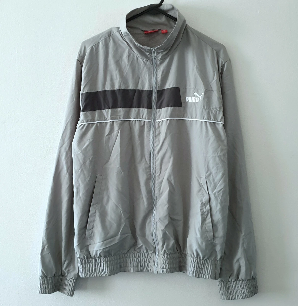 Vintage PUMA Classic 80s Full Zip Windbreaker Track Jacket - Size Small -  Sport