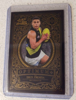 2022 Optimum plus Dion Prestia  #004/450 Richmond  Low     OP125