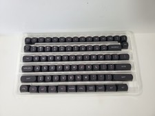 Drop monochrome pbt dye-subbed key set black mdx-36360