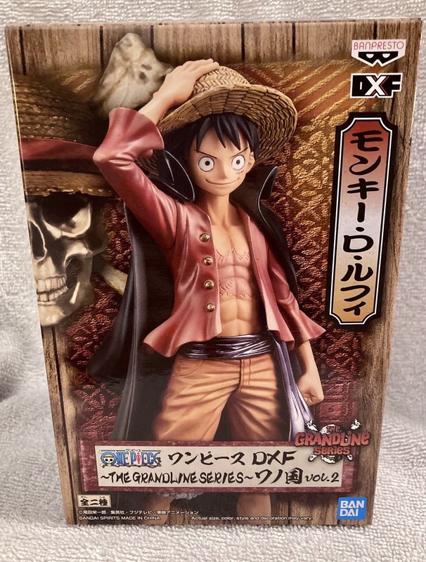 BANDAI Banpresto One Piece Monkey D. Luffy The Grandline Series Figure