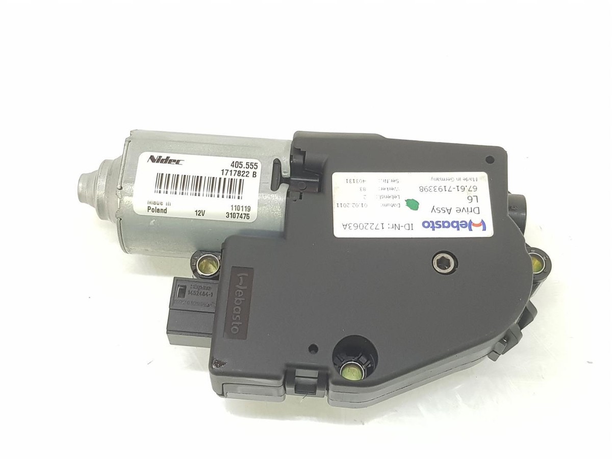67617316535 sunroof electric motor for BMW 7 50 I XDRIVE 2012  