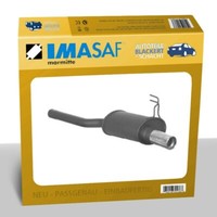 Imasaf Auspuff Sportauspuff für Fiat Punto (176) 1.4 GT Turbo 1X76Mm