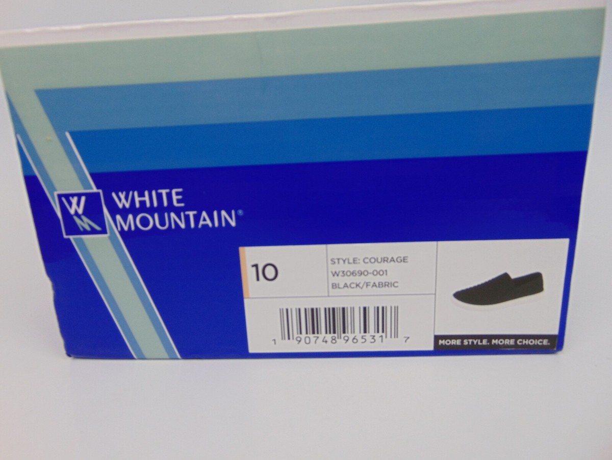 White Mountain Courage Slip On Comfort Sneakers, Women's Size 10 M