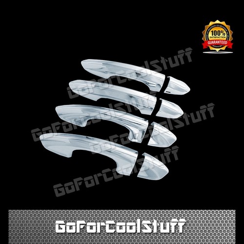 For 20132015 2016 Ford Fusion Chrome Door Handles COVER W/SMARTKEY W/O