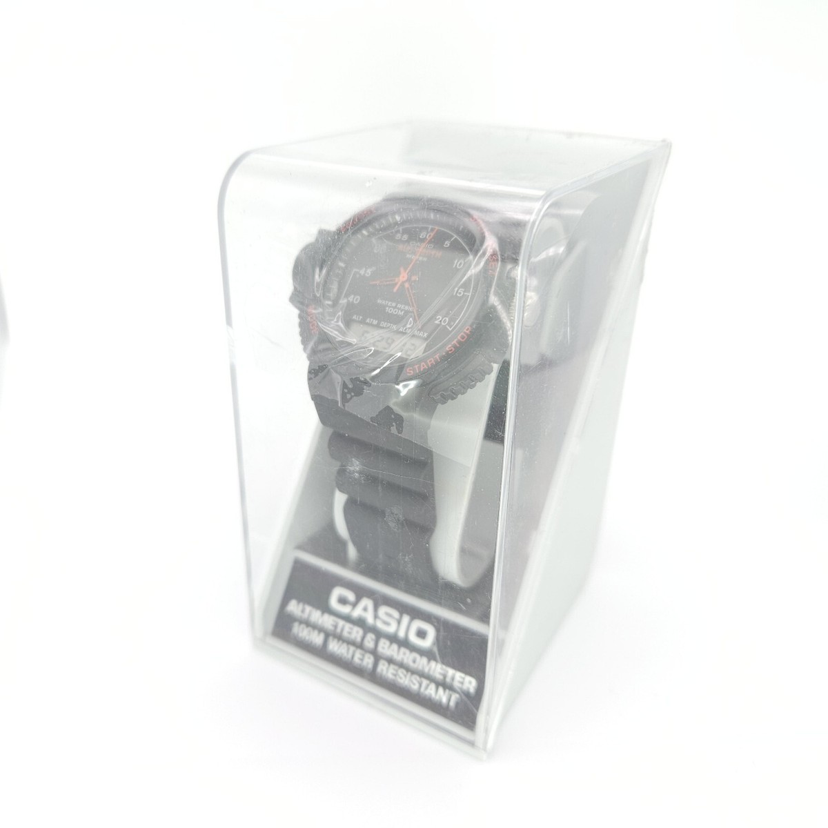 NOS CASIO ARW-320 ALTI-DEPTH METER WR 10 BAR VINTAGE ANA-DIGI