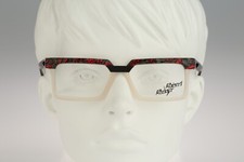 Robert Rudger 120 33, Vintage 90s colorful rectangle glasses frames womens / NOS