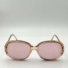 Vintage Luxottica Gold Translucent FRAMES ONLY Italy