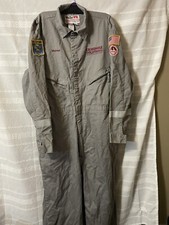 Walls FR Flame Resistant Gray Coveralls Men Sz X- Tall 50 Great Condition 45.0