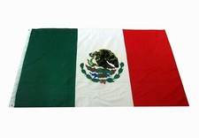 BRAND NEW 3' x 5' MEXICO FLAG POLYESTER 5 FEET MEXICAN FLAG