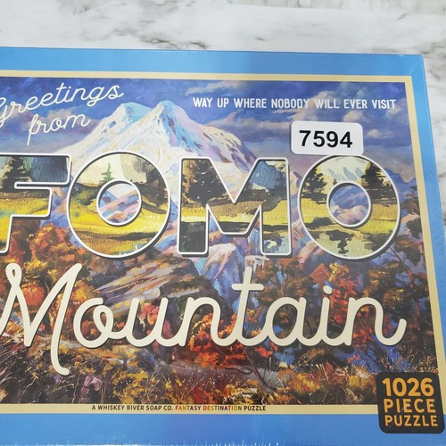 FOMO Mountain Fantasy Destination Jigsaw Puzzle 1,026 Pieces - Picture 5 of 5