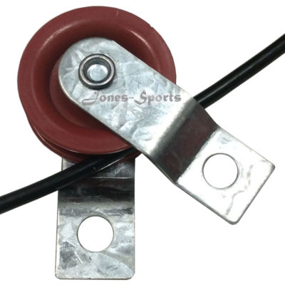 Pulley 1 Pack Fiberglass Reinforced Nylon - Dog Runs or Batting Cage Cable Kits