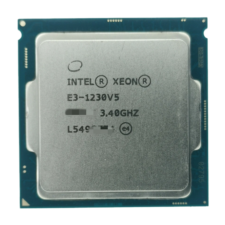 Intel CPU processor Xeon E3-1230 v5 3.40 GHz LGA 1151- - Image 2 of 2