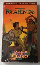 1994 ANIMATED HERO CLASSICS POCAHONTAS VHS TAPE NEW SEALED
