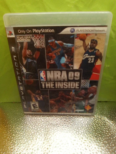 NBA '09 The Inside For PlayStation 3 PS3 Basketball Very Good