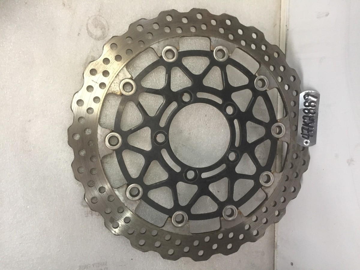 KAWASAKI ZX 1000K NINJA 2011 FRONT DISCS 5.5 MM LOT47 47K2889