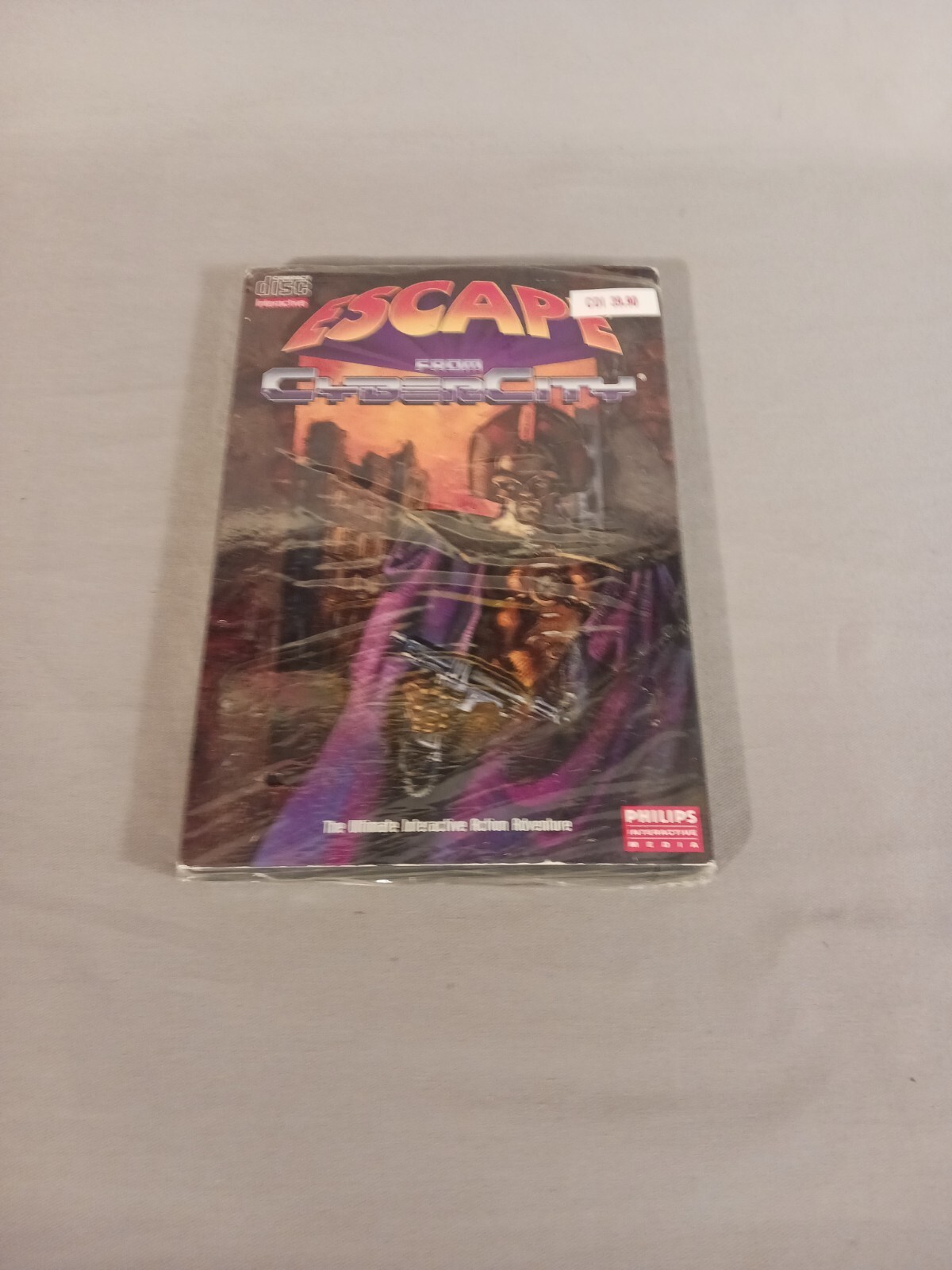 Jeu Escape From Cybercity Pour Philips CD-i - Version Complète En Très Bon état (TBE) - Collector Rétro Gaming