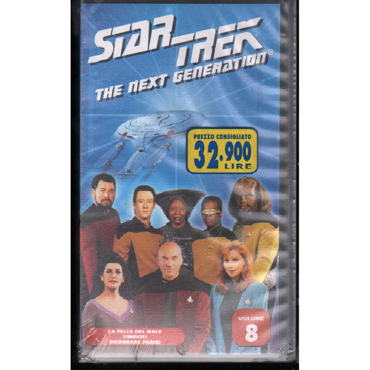 Star Trek The Next Ge. Vol. 8 VHS Joseph Scanlan Univideo - PVS70668 Sealed